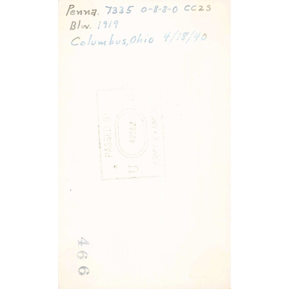 PRR Pennsylvania Railroad 7335 CC2s Steam Locomotive Photo Columbus OH 1940 - Picture 2 of 2